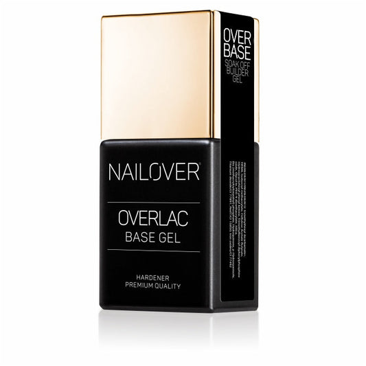 Overbase Soak Off Builder Gel - Gel Costruttore in Bottiglia - 15 ml - Nailover - Nailover (7290172014751) (9772762169687)