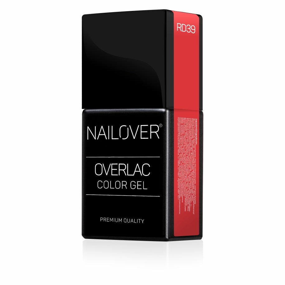 Gel Semipermanente Overlac RD - Linea Rossa 15 ml (7290227458207)