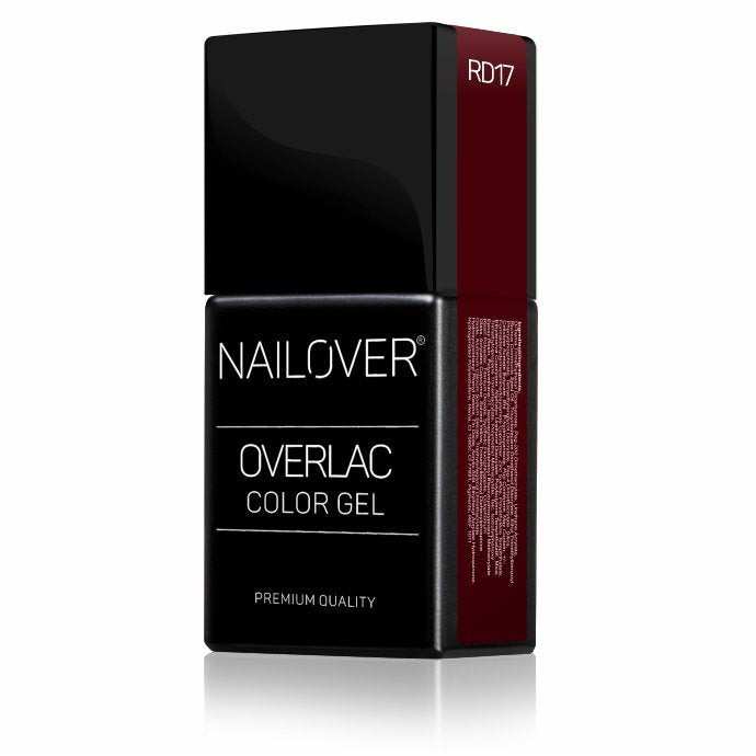 Gel Semipermanente Overlac RD - Linea Rossa 15 ml - Nailover (7290227458207)