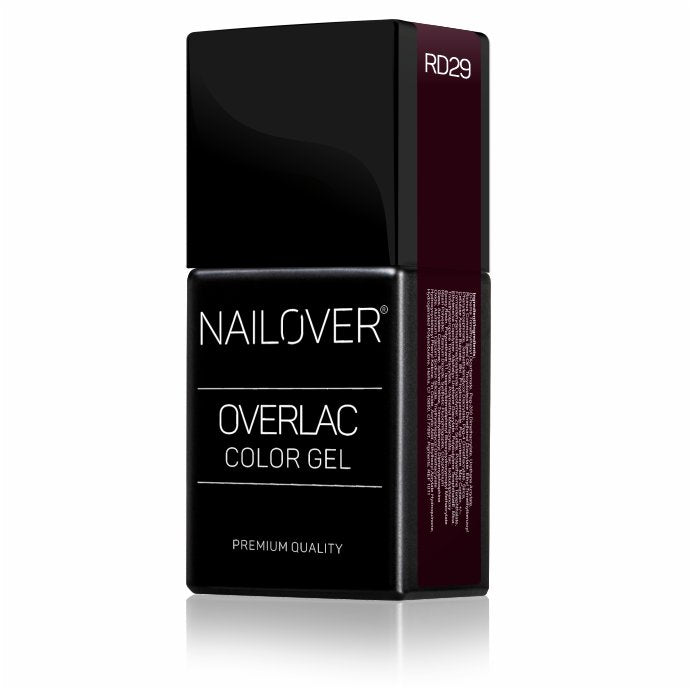 Gel Semipermanente Overlac RD - Linea Rossa 15 ml - Nailover (7290227458207)