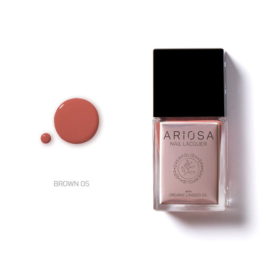 Ariosa Parfume Nail Laquer - BROWN05 15ml
