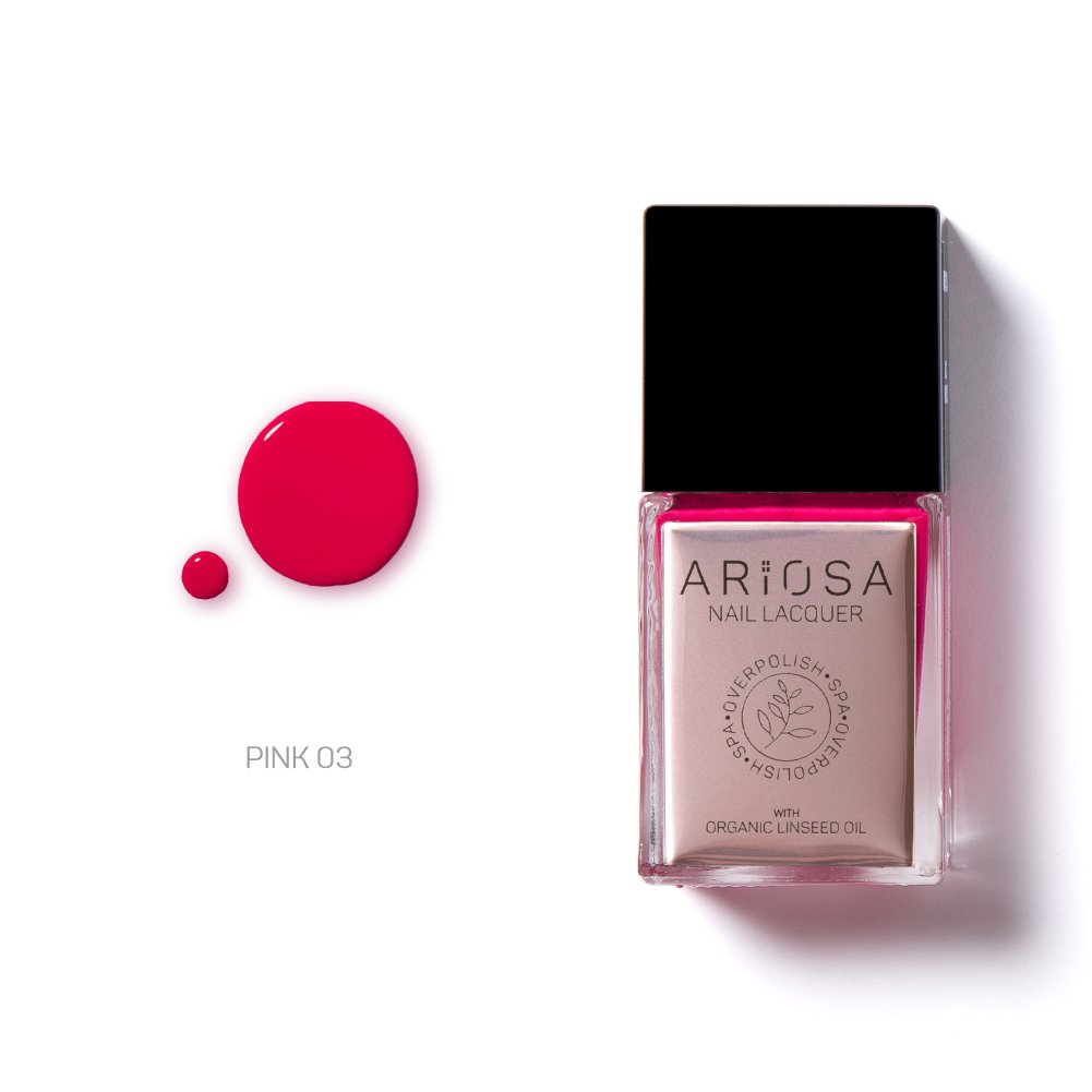 Ariosa Parfume Nail Lacquer - PINK03 15ml