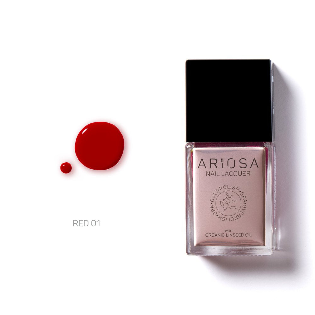 Ariosa Parfume Nail Lacquer - RED01 15ml