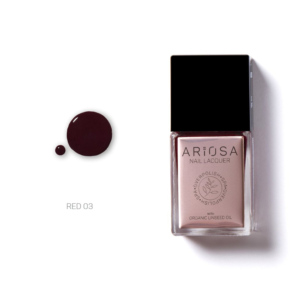 Ariosa Parfume Nail Laquer - RED03 15ml