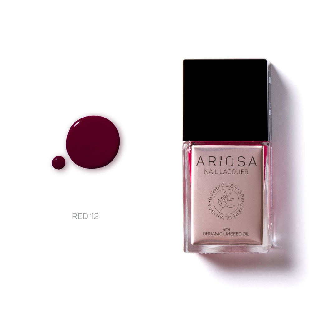 Ariosa Parfume Nail Lacquer - RED12 15ml