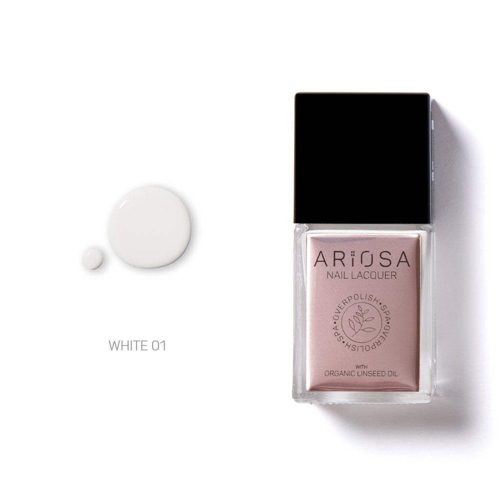 Ariosa Parfume Nail Lacquer - WHITE01 15ml
