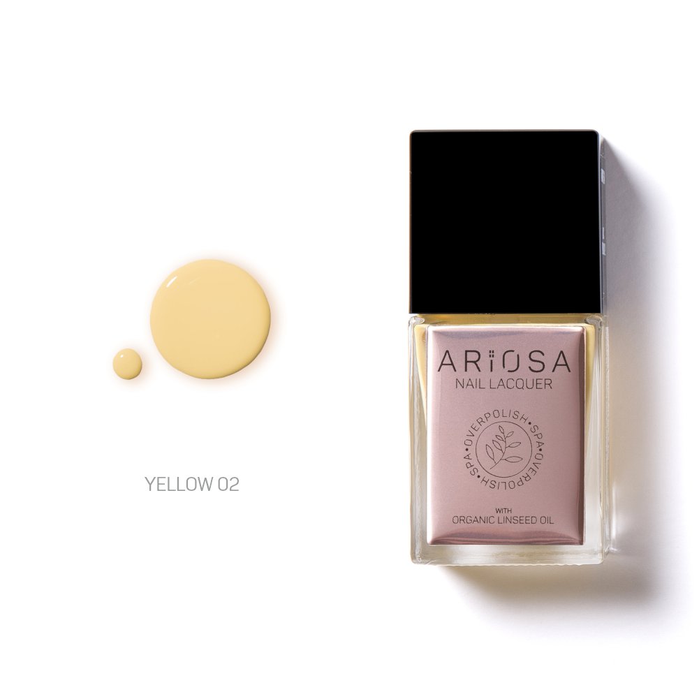 Ariosa Parfume Nail Laquer - YELLOW02 15ml